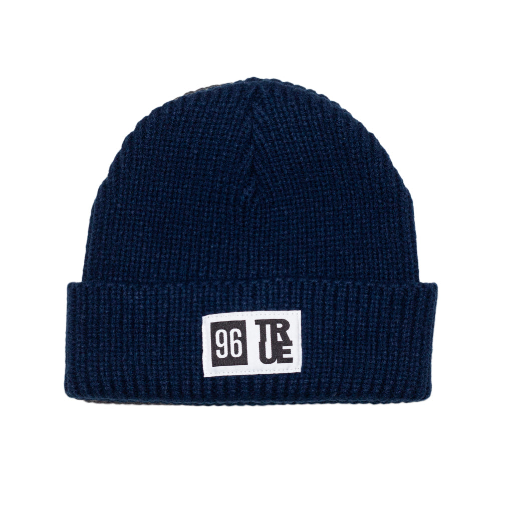 True 96 Waffle Beanie Navy