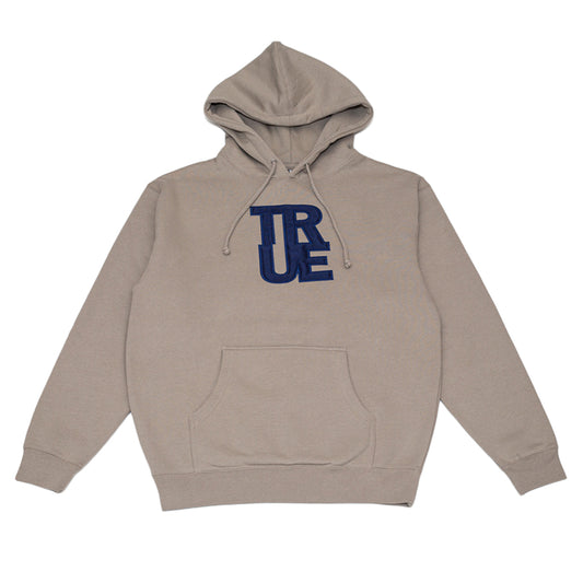 Men's True Logo Hoodie Cement/Navy