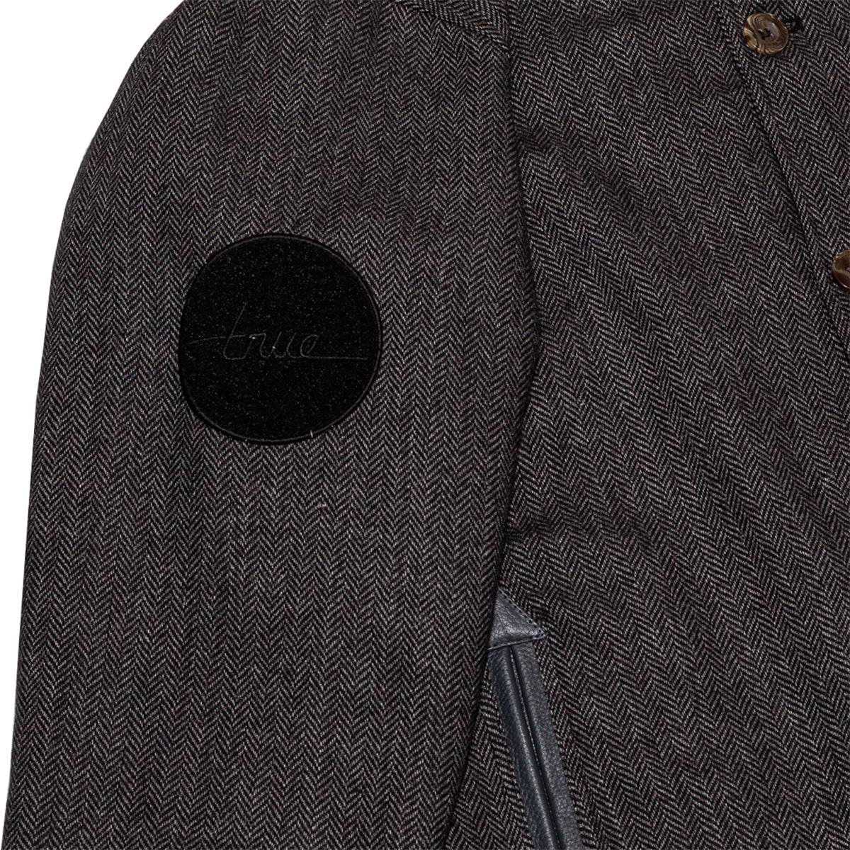 Men's True NSF Varsity Jacket Herringbone