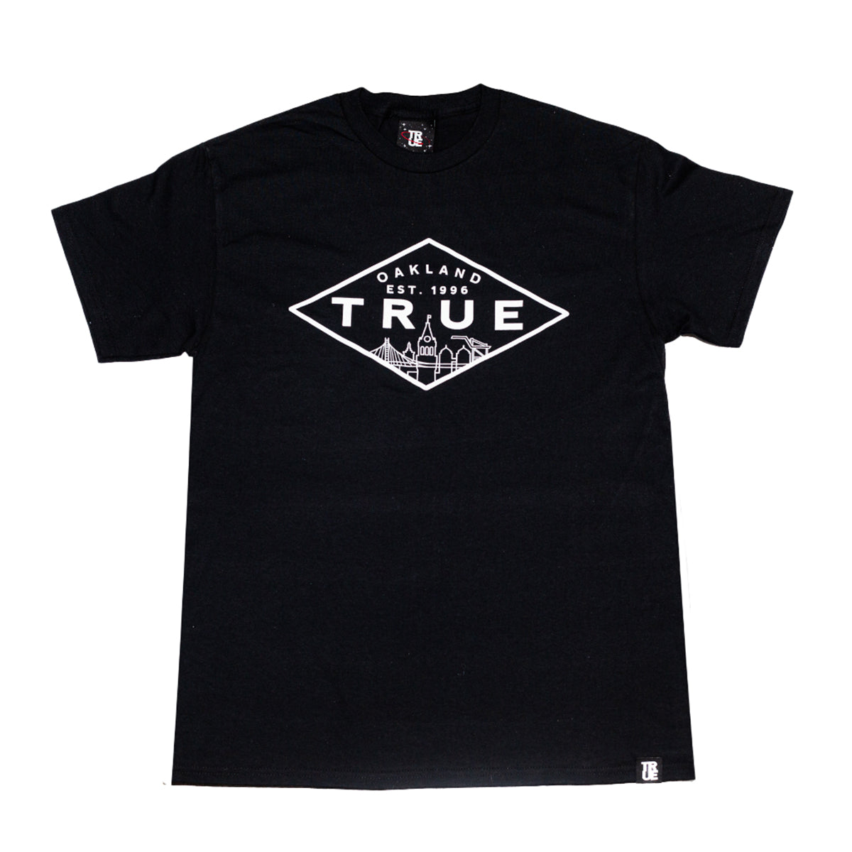 Men's True Established Basic Oakland T-Shirt Black