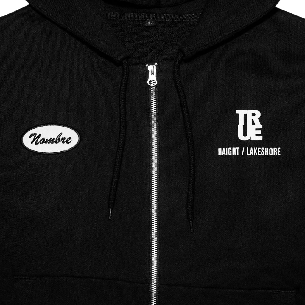 Men's True J.O.K. Zip Hoodie Black