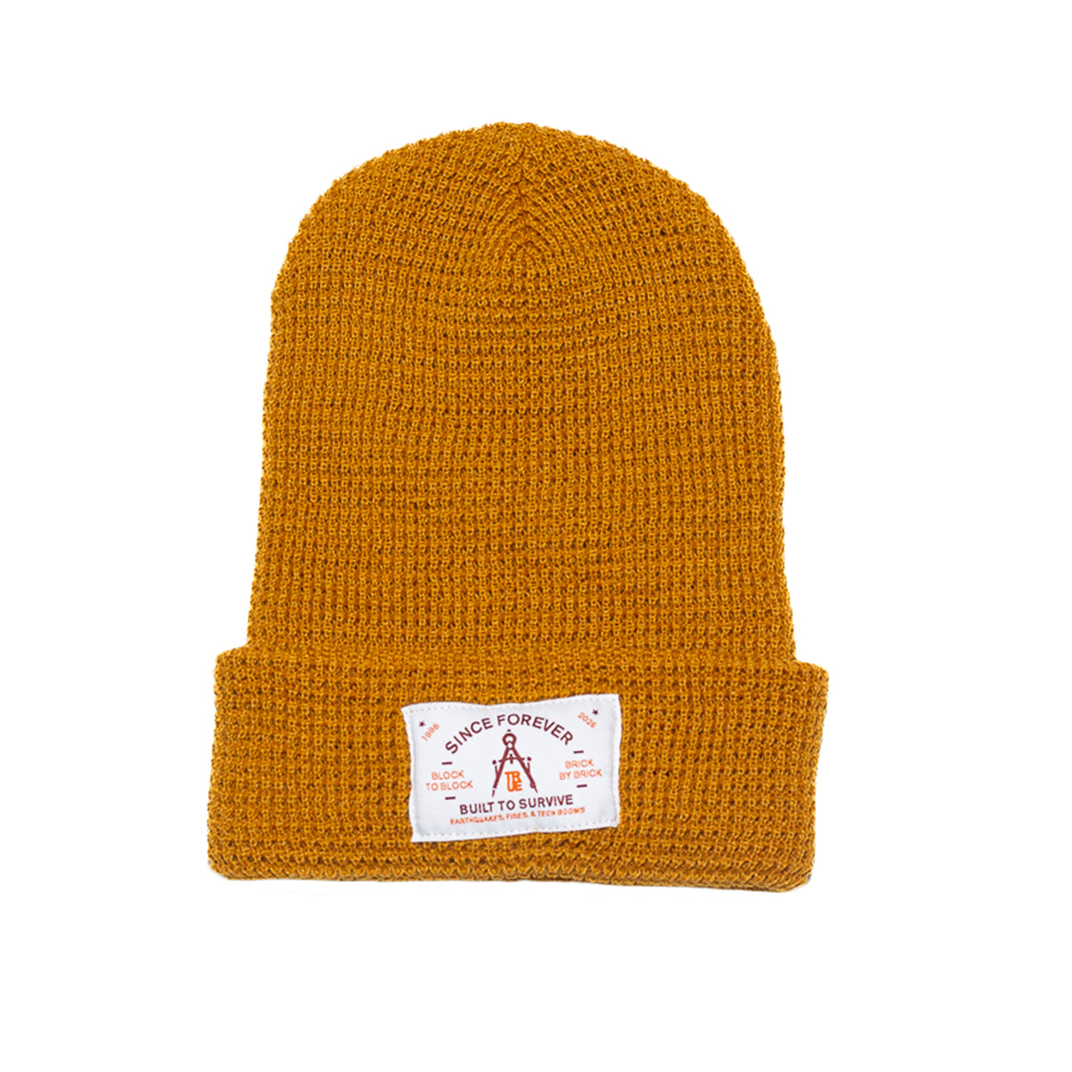 True Since Forever Waffle Beanie Camel