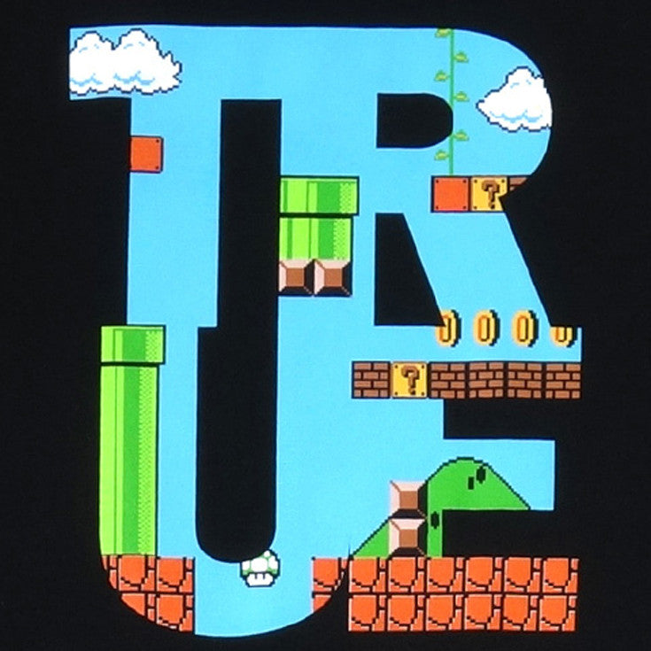 Mens True 1up T-Shirt Black - Shop True Clothing