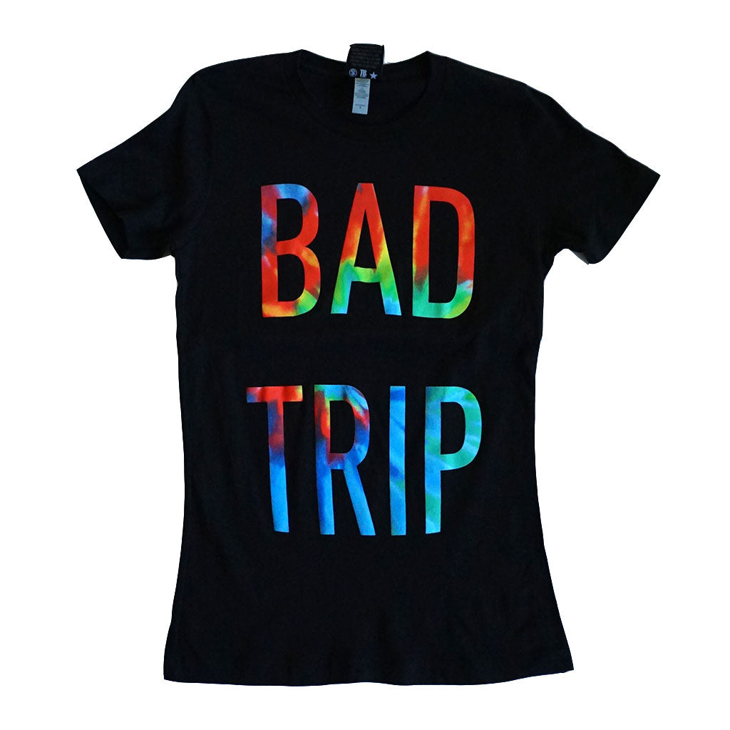 Womens True Bad Trip T-Shirt Black