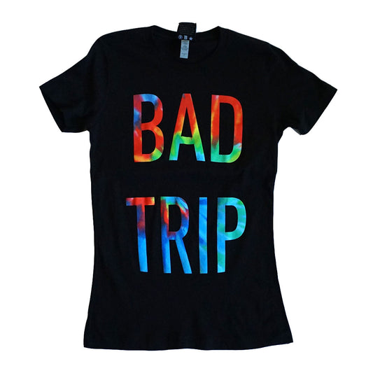 Womens True Bad Trip T-Shirt Black