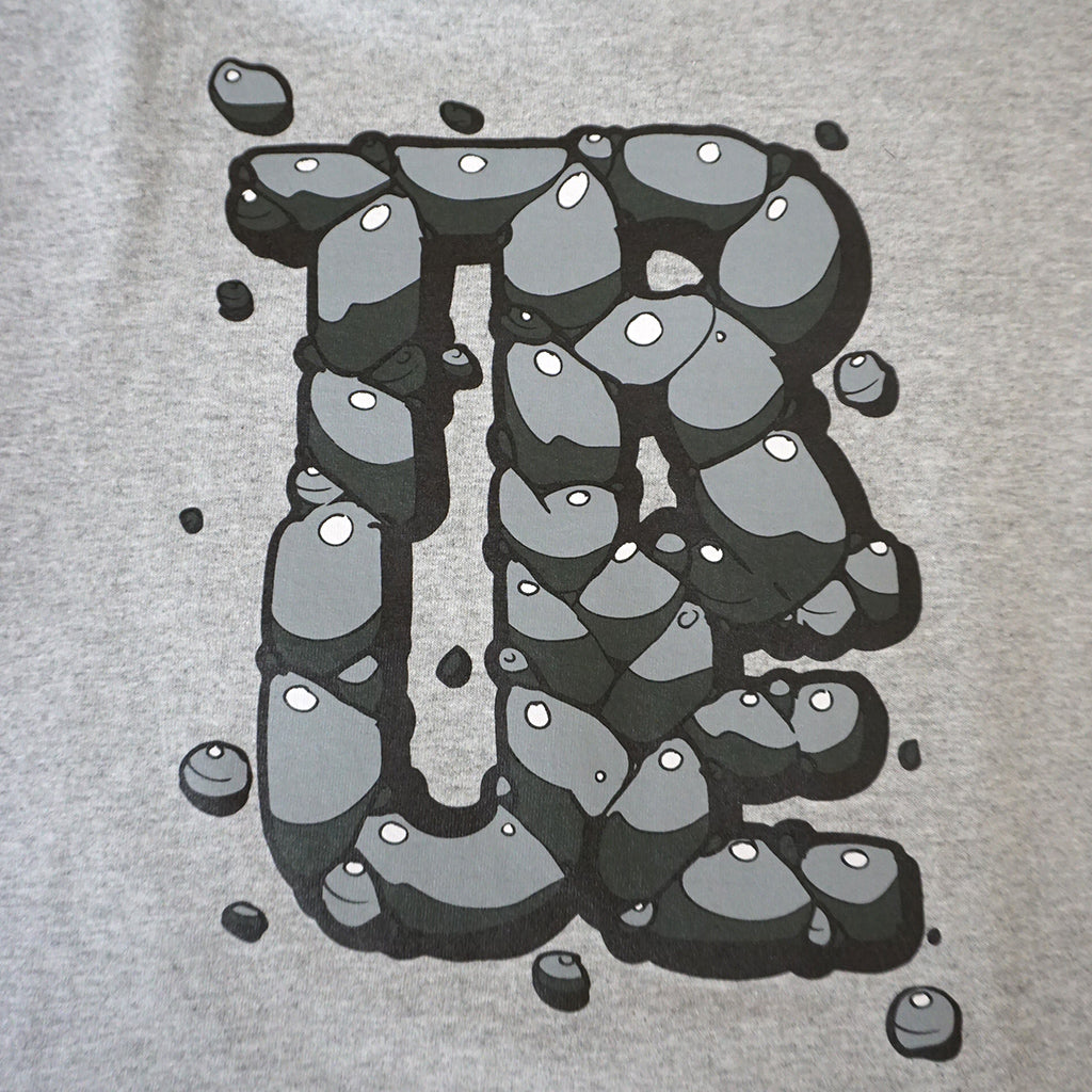 Mens True Rocks T-Shirt Heather Grey