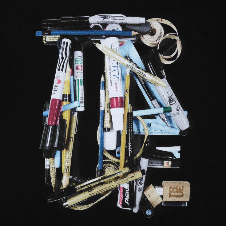 Mens True Art Class T-Shirt Black - Shop True Clothing