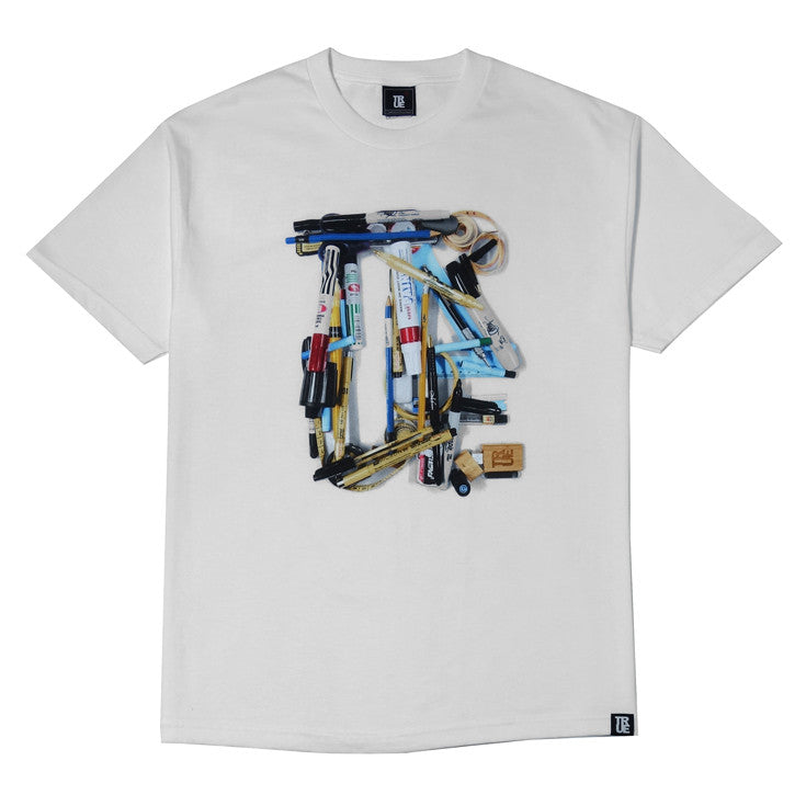 Mens True Art Class T-Shirt White - Shop True Clothing