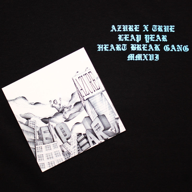 Azure HBK x True T-Shirt Black - Shop True Clothing