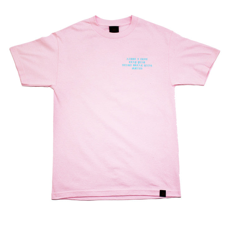 Azure HBK x True T-Shirt Pink - Shop True Clothing