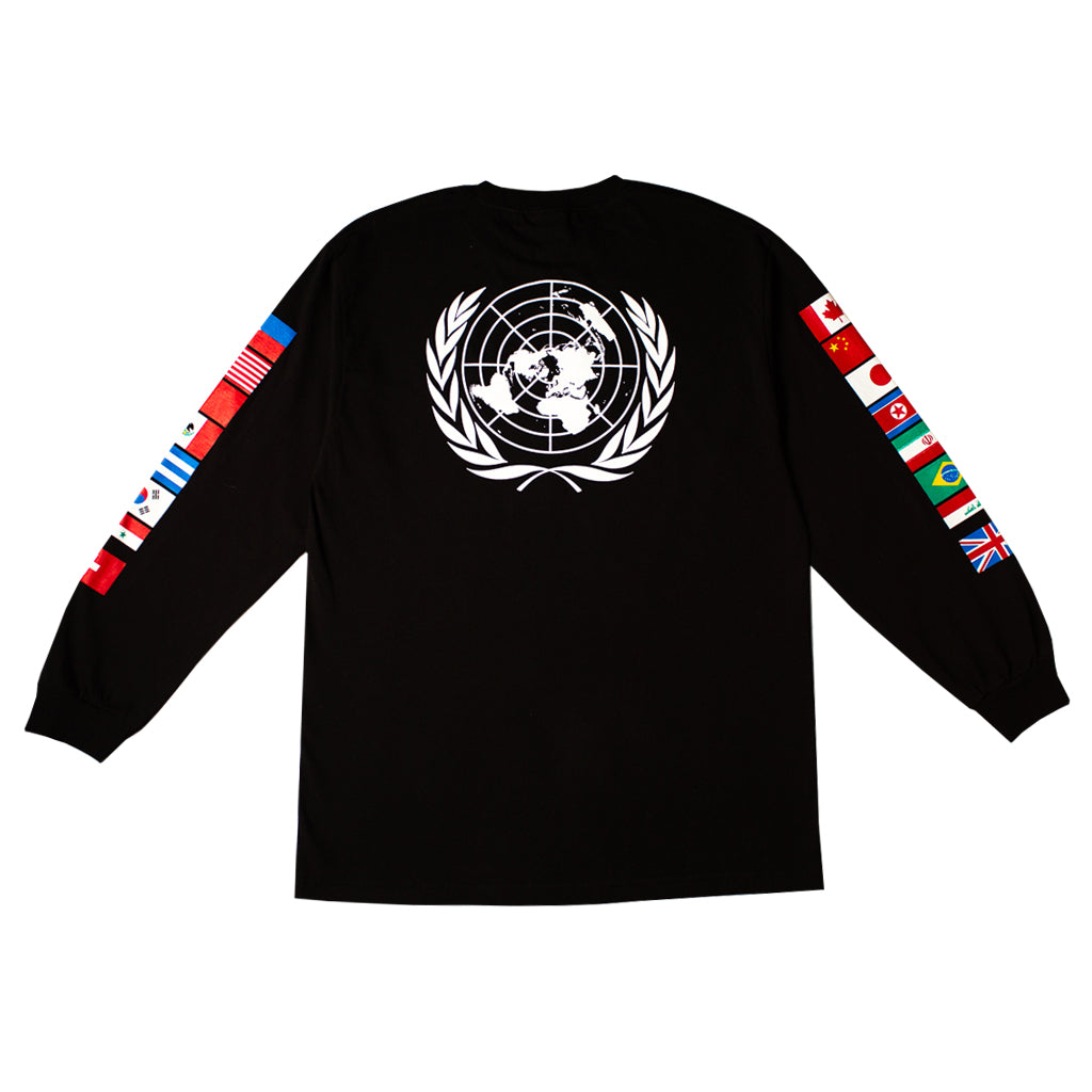 Mens True BBQ Long Sleeve T-Shirt Black