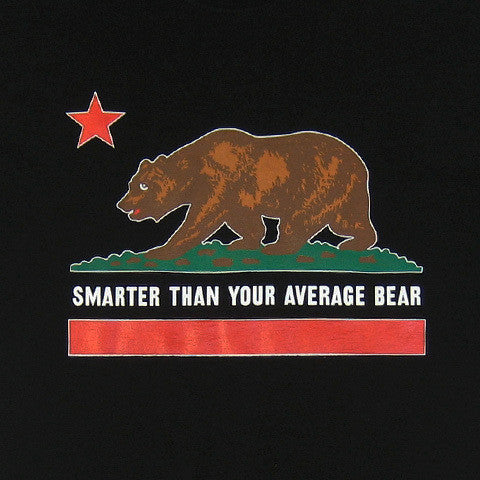 Mens Cali Bear T-Shirt Black - Shop True Clothing