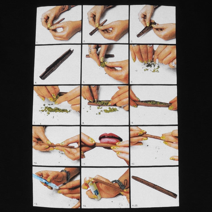 Mens True Blunt 101 T-Shirt Black - Shop True Clothing