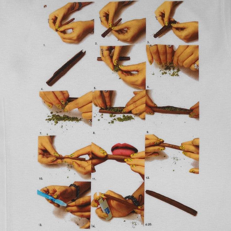 Mens True Blunt 101 T-Shirt White - Shop True Clothing