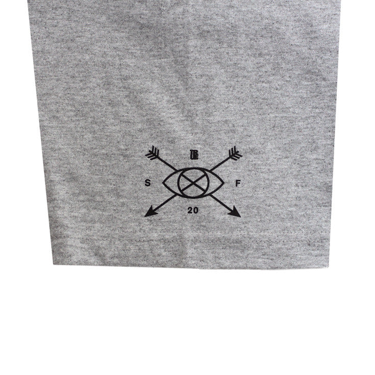 Mens True Burning Bridges T-Shirt Heather - Shop True Clothing
