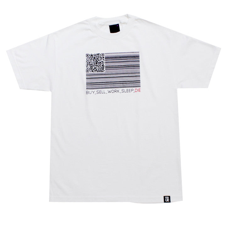 True Mens Buy Sell Die T-Shirt White - Shop True Clothing
