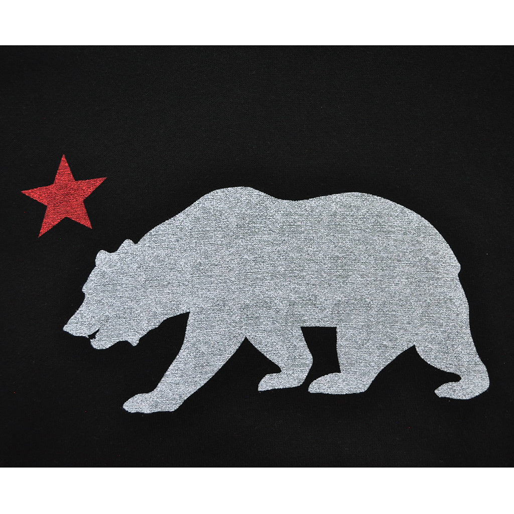 Mens True Bear Star Hoodie Black - Shop True Clothing