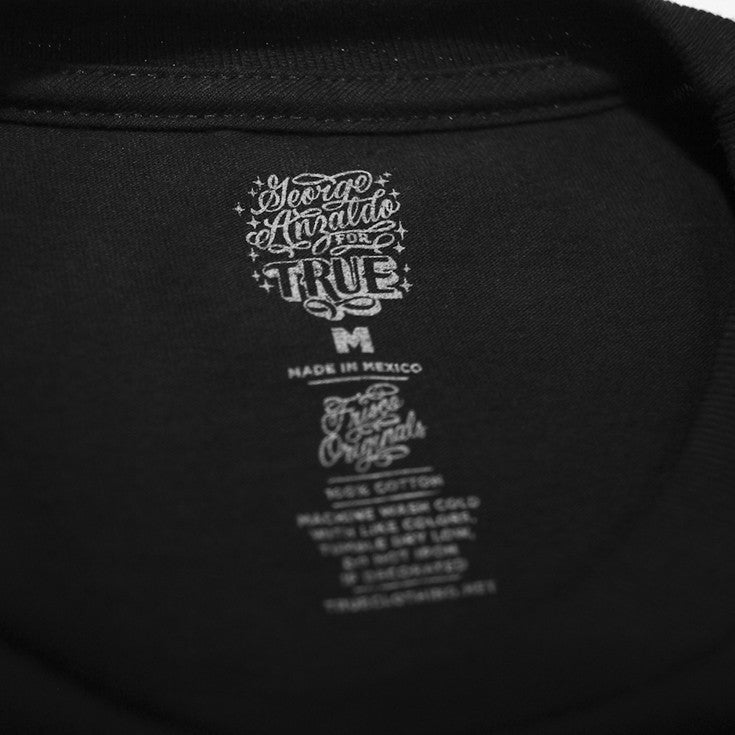 True x George Anzaldo Womens Journey T-Shirt Black - Shop True Clothing
