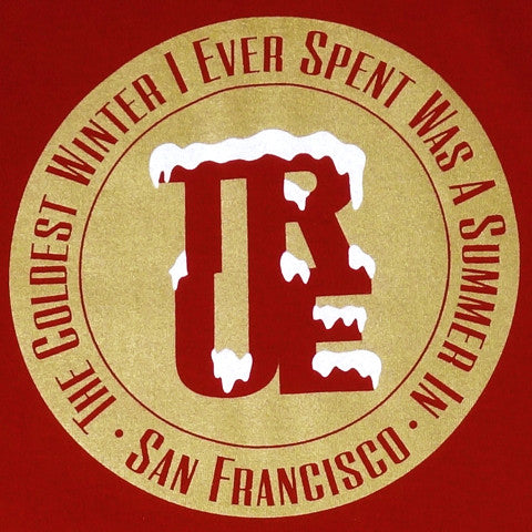 Mens True Croix T-Shirt Red - Shop True Clothing