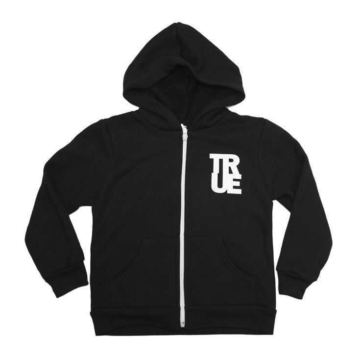 Kids True Established Hoodie Black - Shop True Clothing