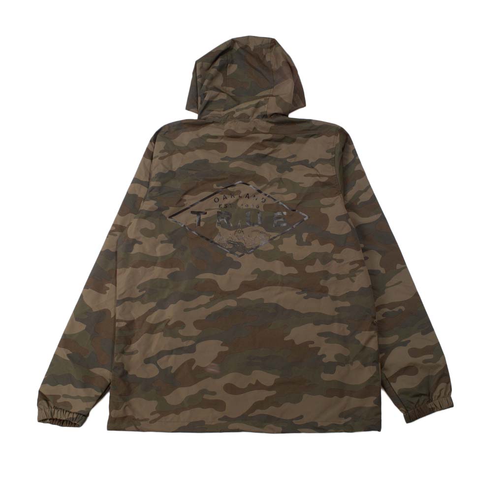 True Men's Established Oakland Anorak Camo