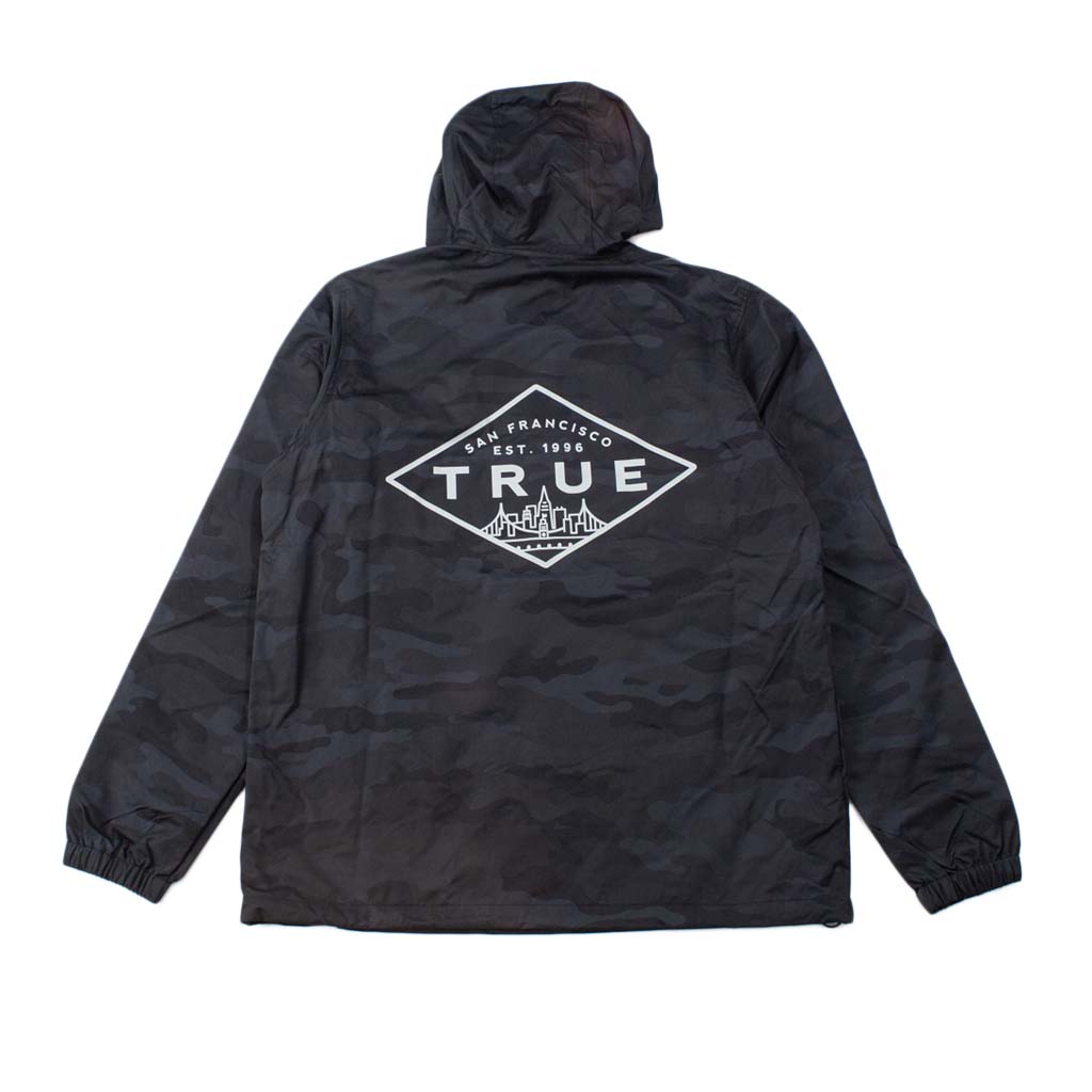 True Men's Established SF Anorak Black Camo