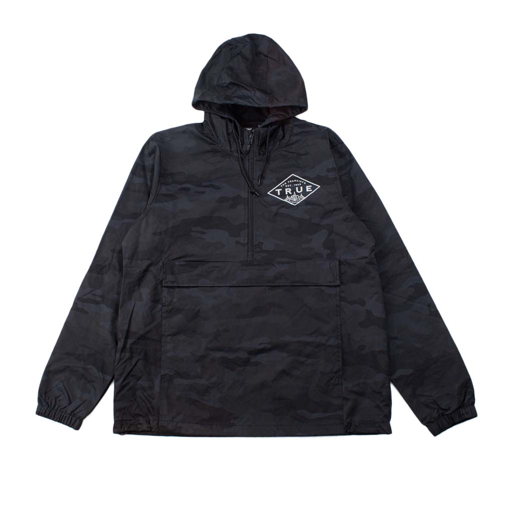 True Men's Established SF Anorak Black Camo