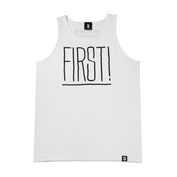 True Mens First Tank Top White - Shop True Clothing