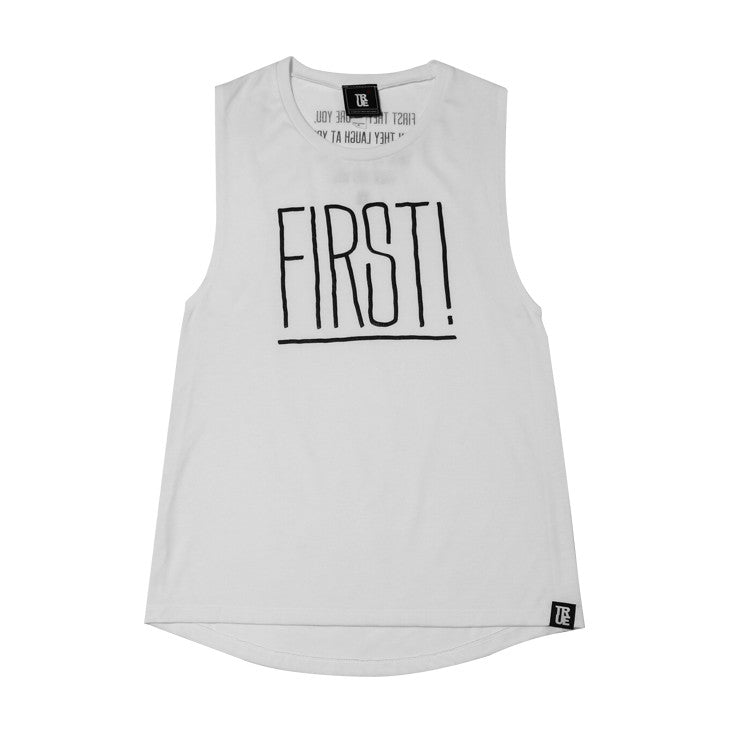 Womens True First Tank Top White - Shop True Clothing