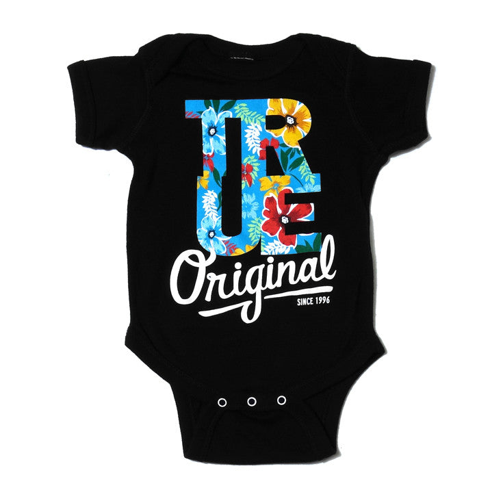 Kids True Floral One Piece Black - Shop True Clothing