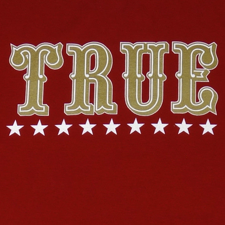 Mens True Gold Rush T-Shirt Red - Shop True Clothing