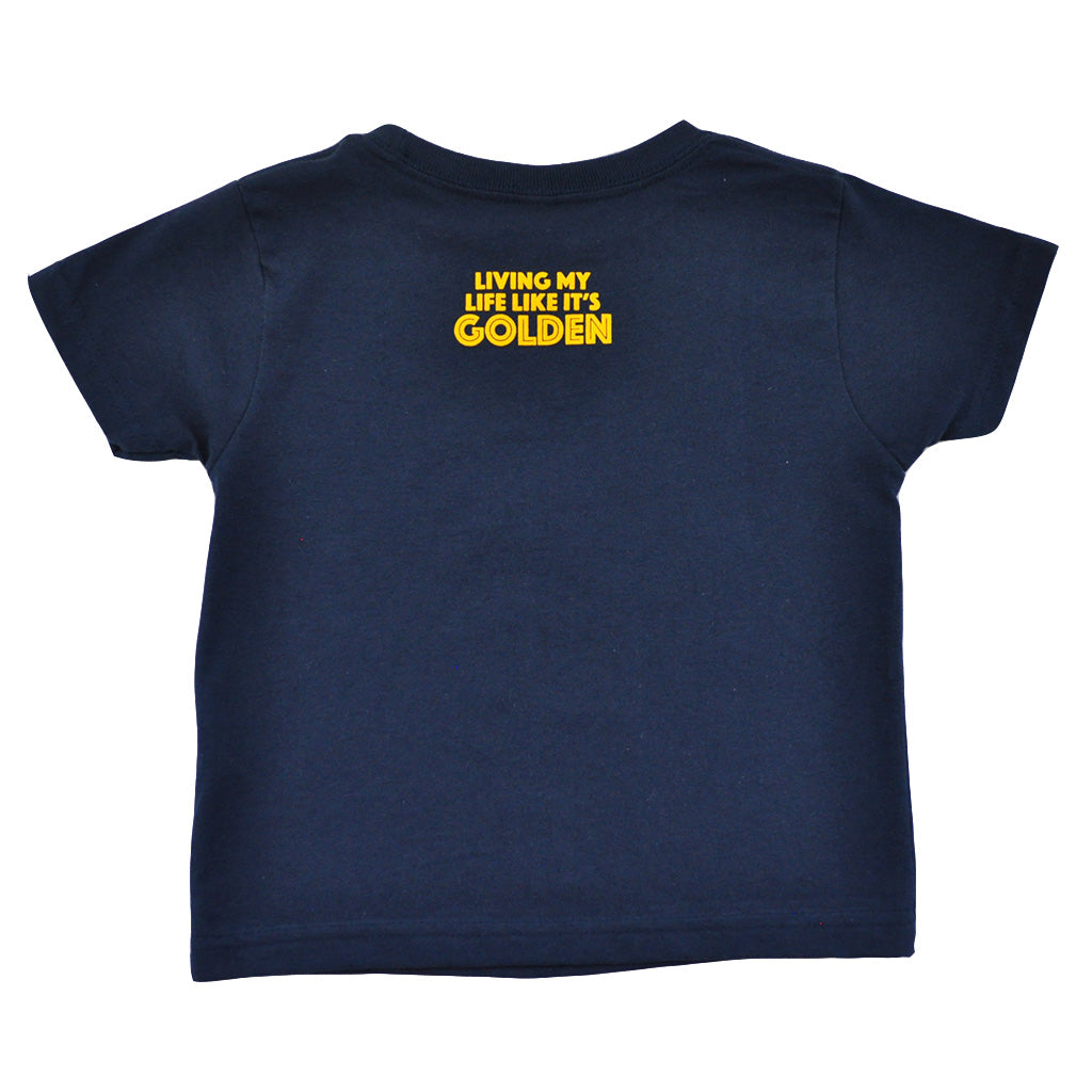 Kids Thrill Of Victory Golden State T-Shirt Navy - Shop True Clothing