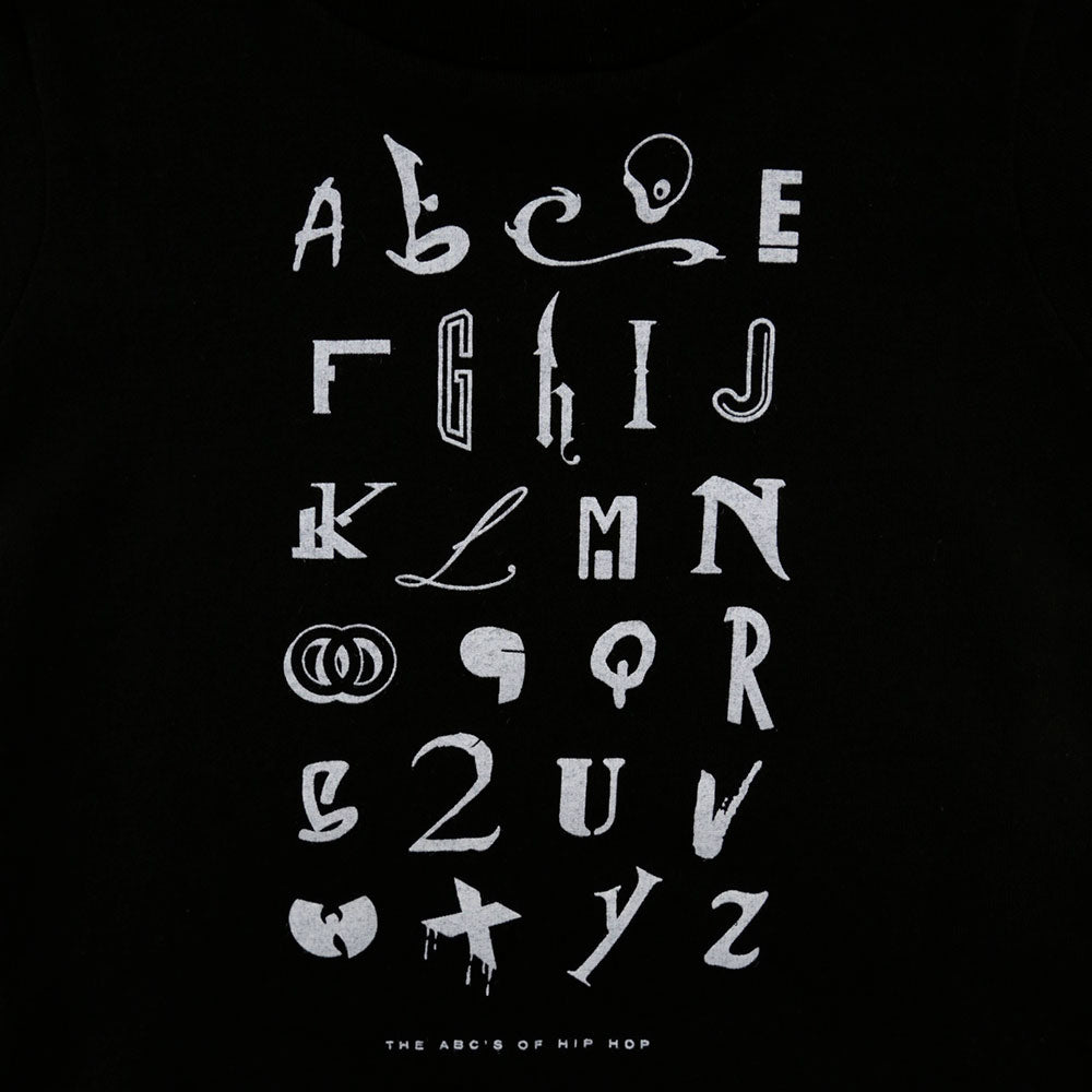 Kids True Hip Hop Alphabet T-Shirt Black - Shop True Clothing