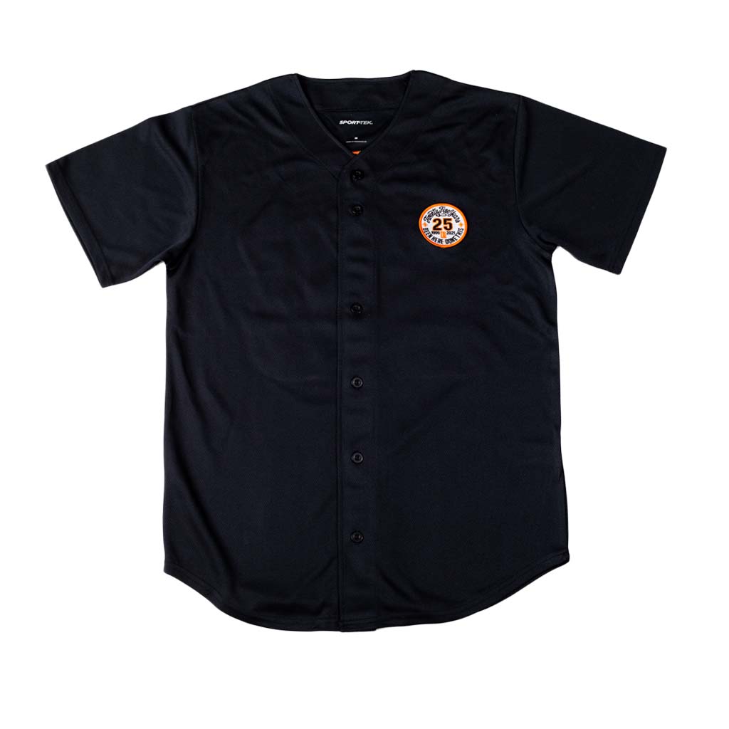 Men's Kuya 25 Baseball Jersey Black