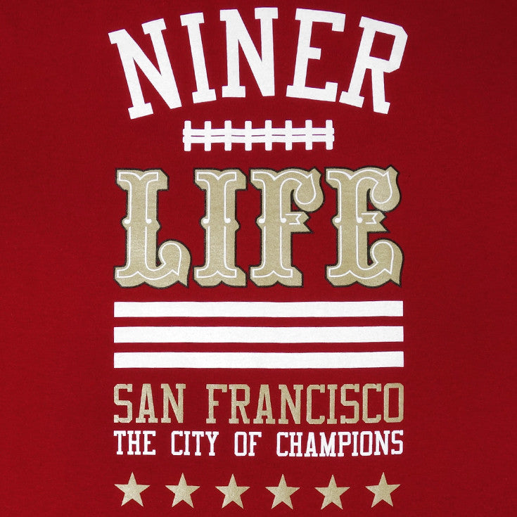 Mens Thrill Of Victory Life T-Shirt Red - Shop True Clothing