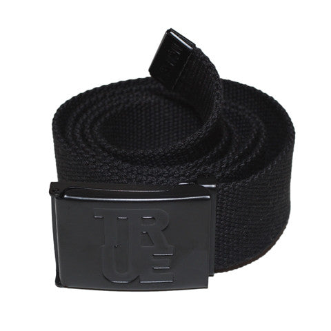 True Logo Belt Black - Shop True Clothing