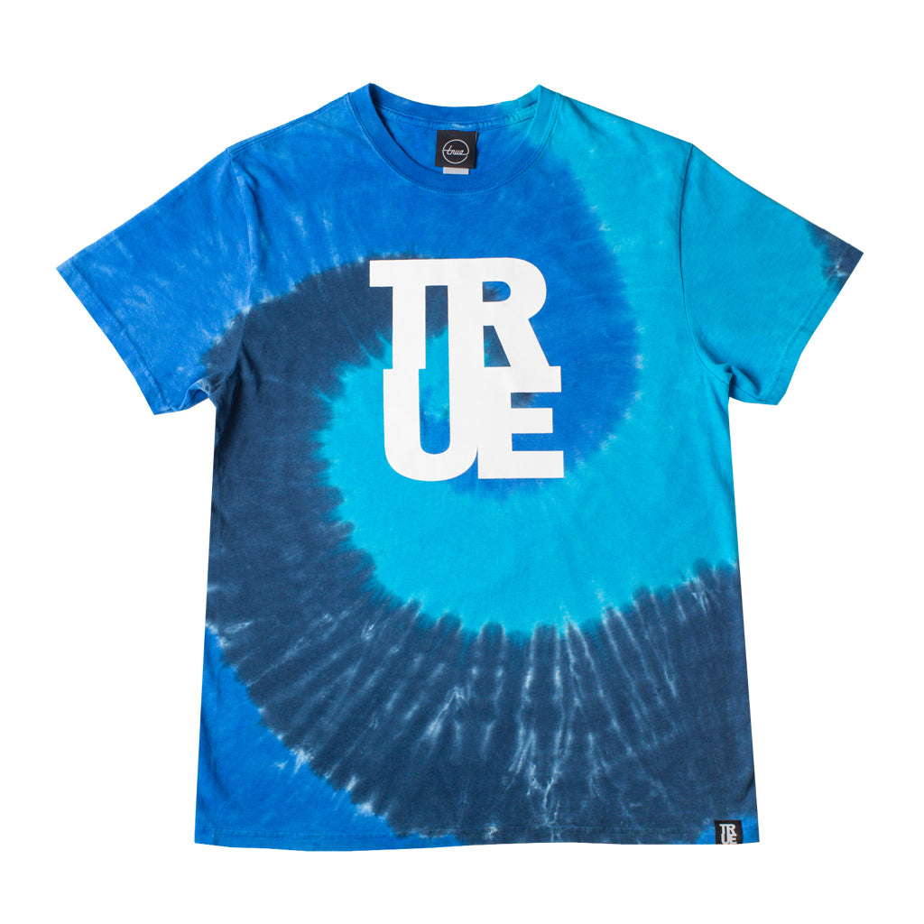 Men's Logo Tie-Dye T-Shirt Ocean