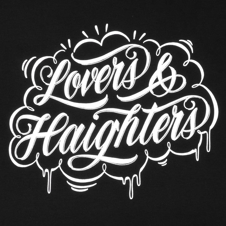 Mens True Love & Haight T-Shirt Black - Shop True Clothing