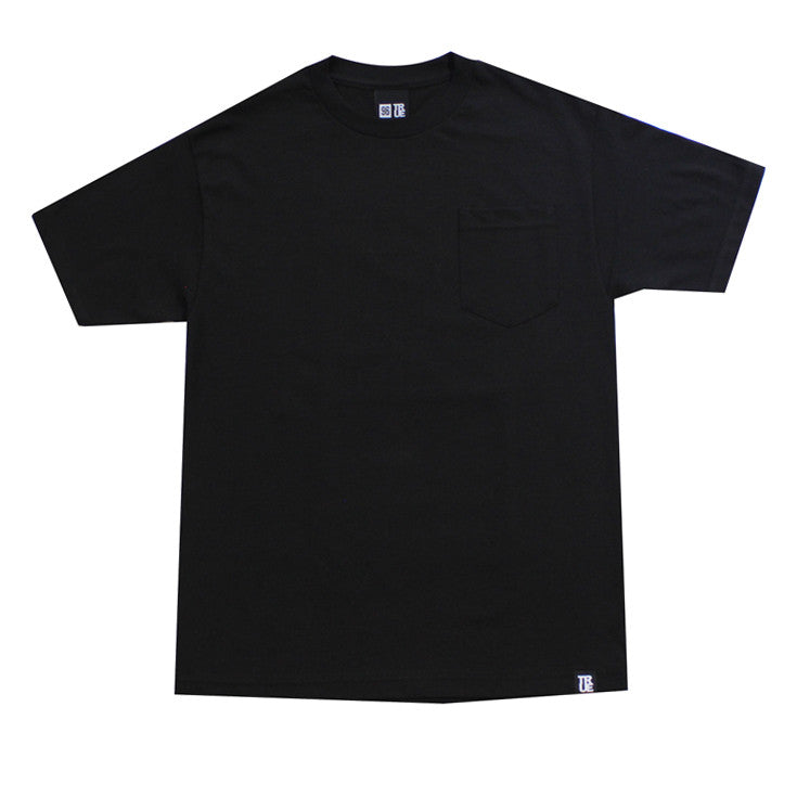 Mens True Nations Pocket T-Shirt Black - Shop True Clothing