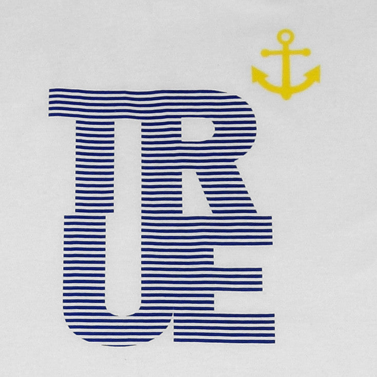 Mens True Nautical T-Shirt White - Shop True Clothing