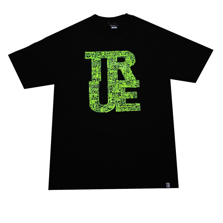 Mens True NPR & Hip Hop T-Shirt Black - Shop True Clothing