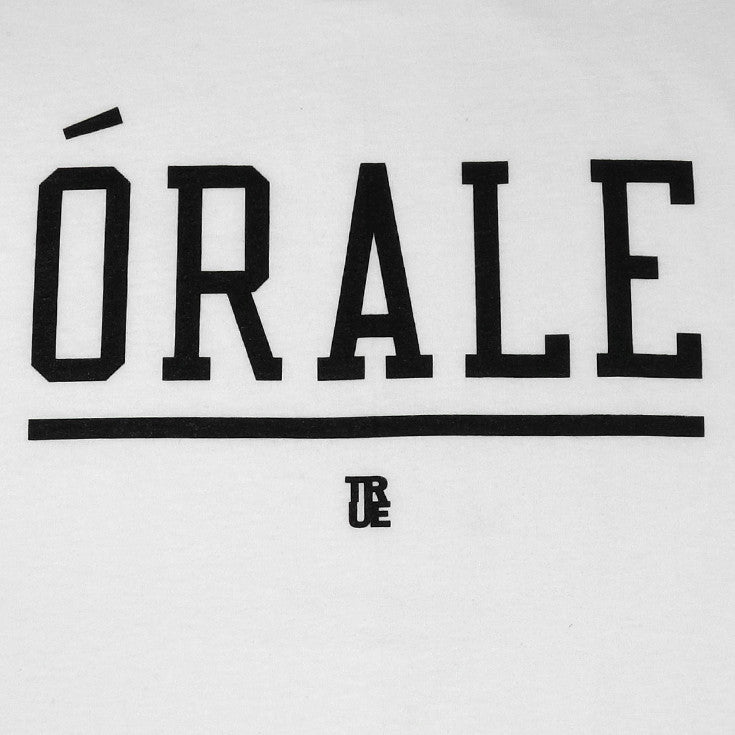 Mens True Orale T-Shirt White - Shop True Clothing