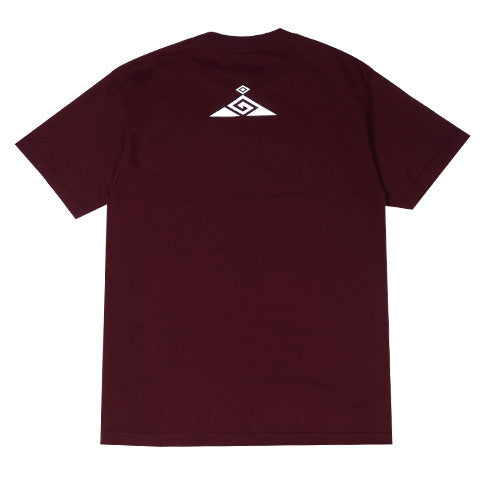Mens True Patriot T-Shirt Burgundy - Shop True Clothing