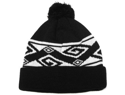 True Patriot Pom Beanie Black - Shop True Clothing