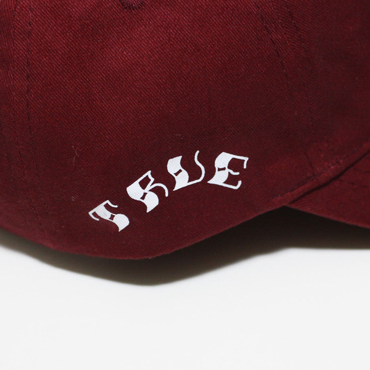 True Rose Dad Hat Burgundy - Shop True Clothing