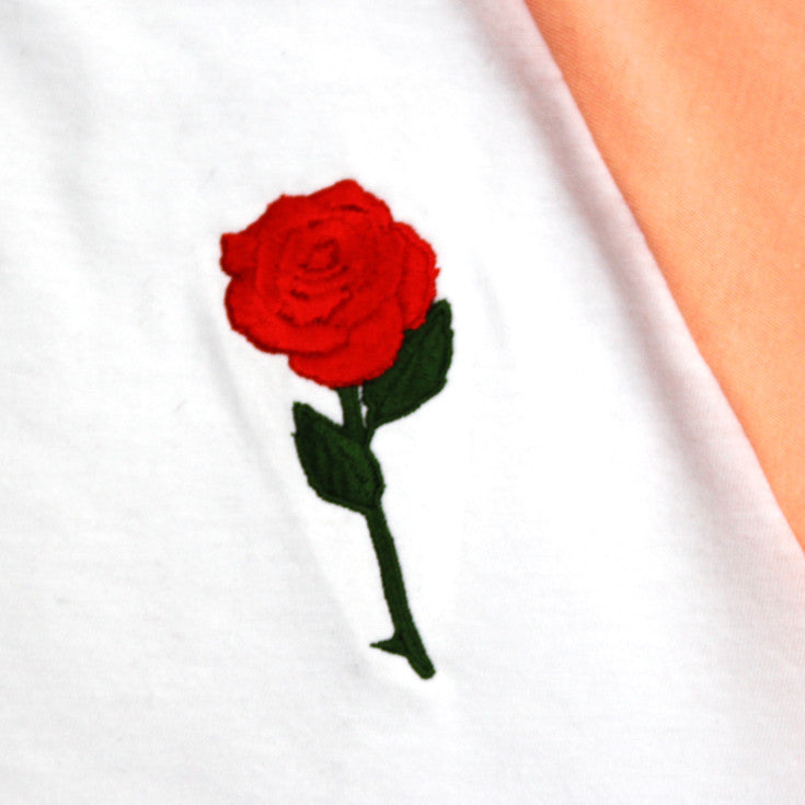True Womens Rose Cropped Raglan Peach - Shop True Clothing