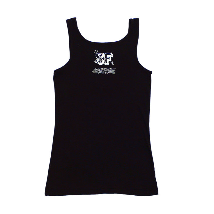 Womens True x Spillions Tank Top Black - Shop True Clothing