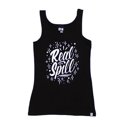 Womens True x Spillions Tank Top Black - Shop True Clothing