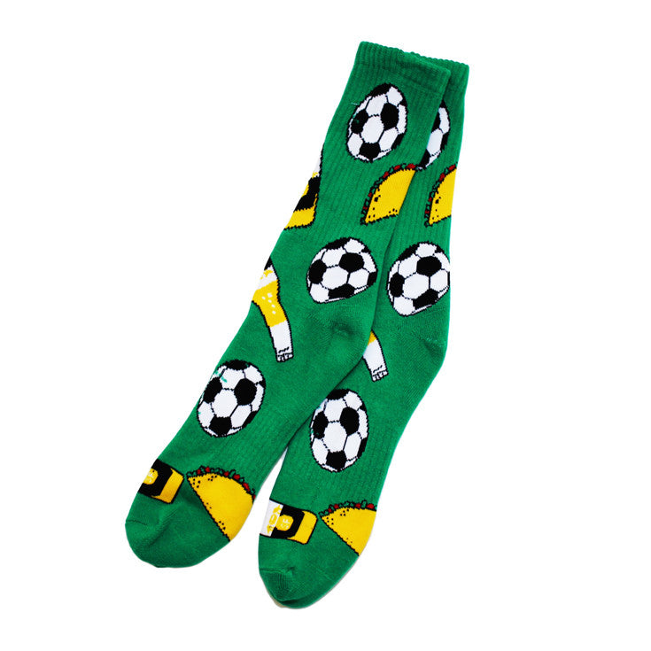 Taco Socks Green - Shop True Clothing