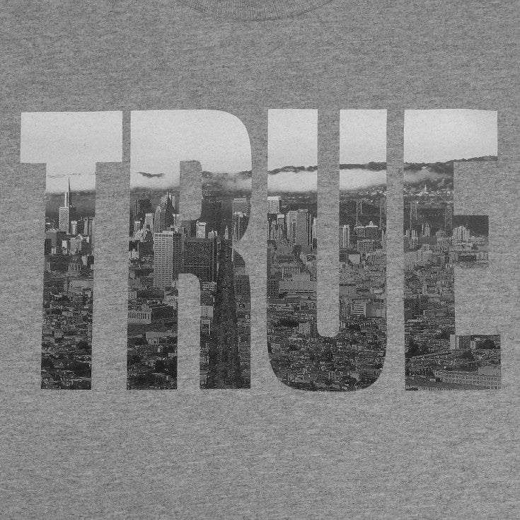 Mens True TRSF T-Shirt Heather Grey - Shop True Clothing